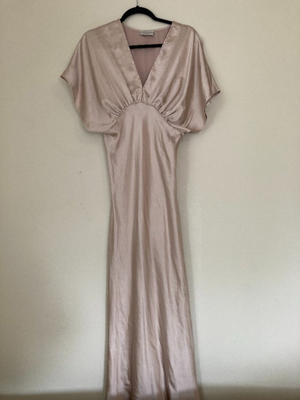 Maxi Champagne Blush Bridesmaid, Prom, Special Occasion Dress Dress Forum M